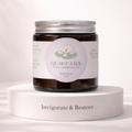 Jar of 'Quiet Lily' body balm on a white background